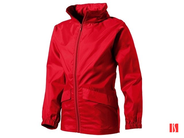 Ветровка "Miami" детская с чехлом, красный