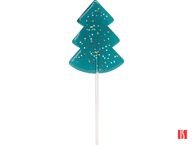 Карамель леденцовая на сахаре Елочка нарядная, 50г, синий