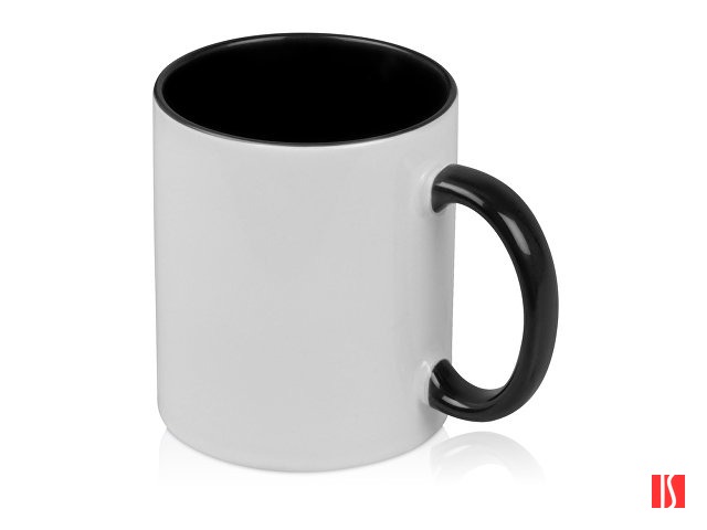 Кружка для сублимации «Sublime Color», белый/черный