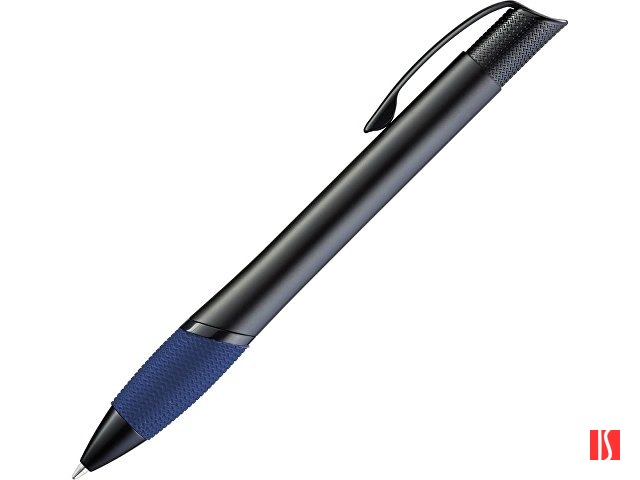 Ручка шариковая металлическая "OPERA M", темно-синий/черный