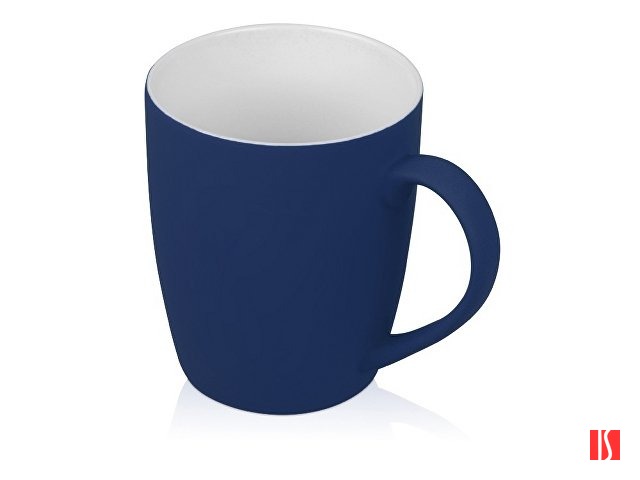 Купить Кружка с покрытием soft-touch C1, темно-синий Кружка с покрытием soft-touch C1, темно-синий