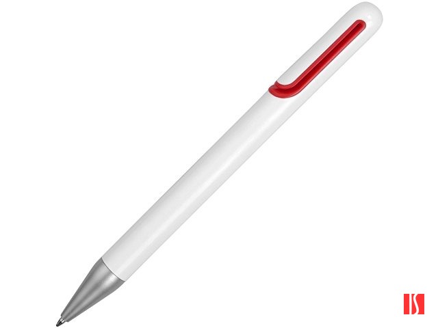 Ручка шариковая "Nassau", белый/красный