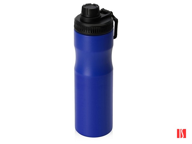 Бутылка для воды «Supply» Waterline, нерж сталь, 850 мл, синий/черный