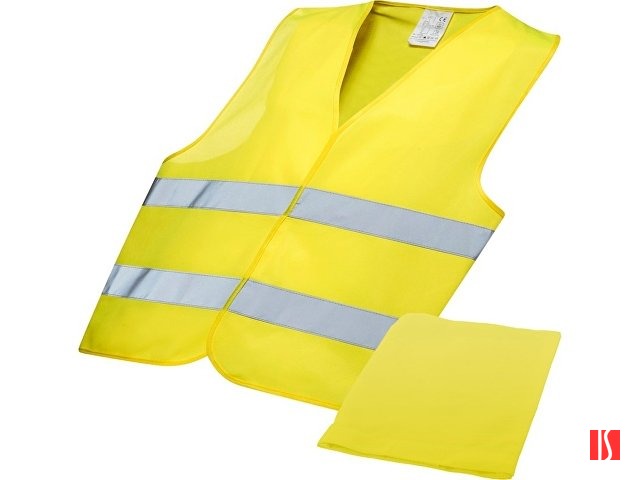 Защитный жилет Watch-out в чехле, неоново-желтый