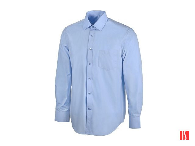 Рубашка Houston мужская с длинным рукавом, голубой