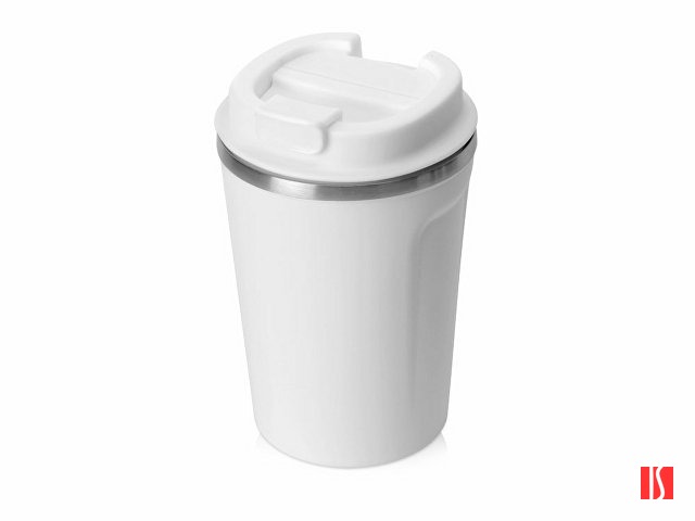 Термокружка CAFe COMPACT, 380 мл, белый