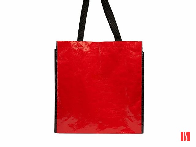 Сумка COAST с ламинированной отделкой, красный