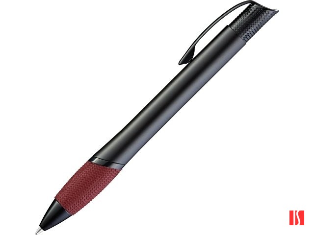 Ручка шариковая металлическая "OPERA M",темно-красный/черный