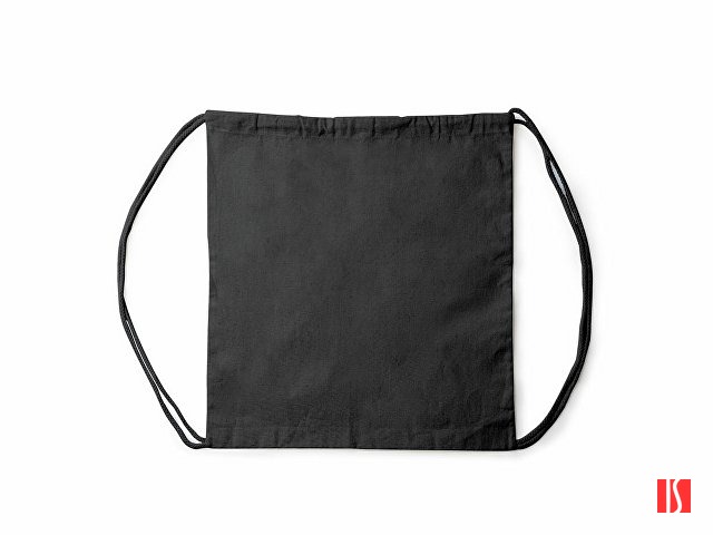 Рюкзак-мешок NASKA из конопляной ткани, черный