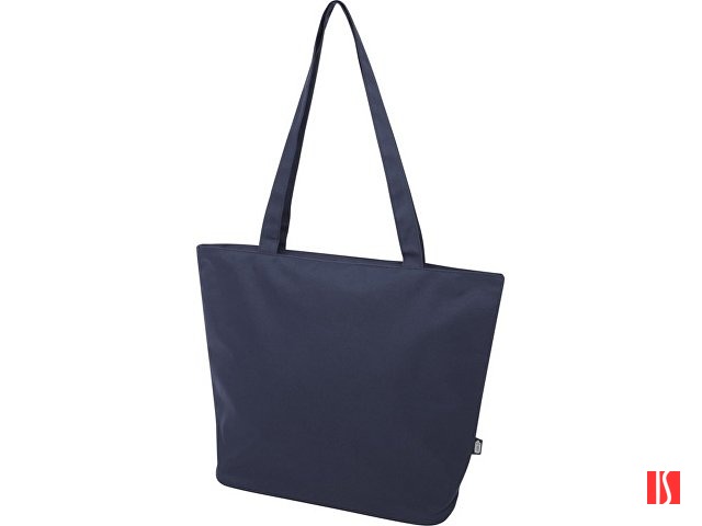 Panama эко-сумка на молнии из переработанных материалов по стандарту GRS объемом 20 л - Нейви