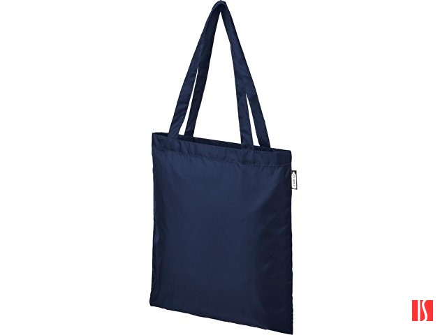 Эко-сумка Sai из переработанных пластиковых бутылок, темно-синий