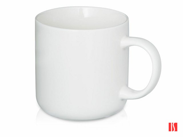 Купить Кружка матовая Rita, 410мл, белый (Р) Кружка матовая Rita, 410мл, белый (Р)