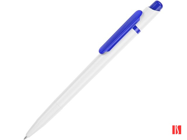 Ручка шариковая "Этюд", белый/синий
