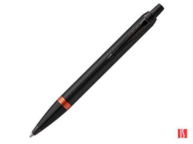 Шариковая ручка Parker IM Vibrant Rings Flame Orange, стержень: M blue, в подарочной упаковке.