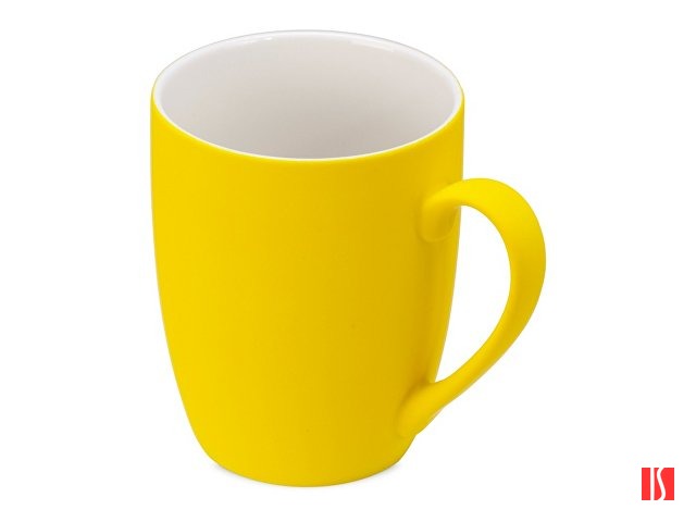 Купить Кружка с покрытием soft-touch C1, желтый Кружка с покрытием soft-touch C1, желтый