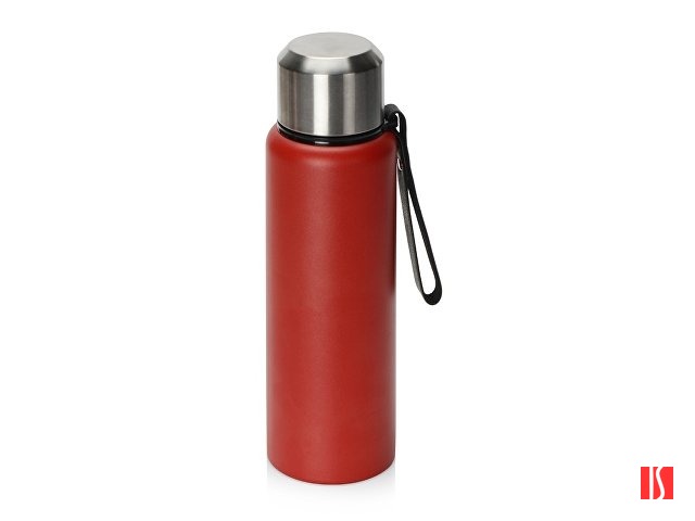 Вакуумный термос "Story" c покрытием powder, красный