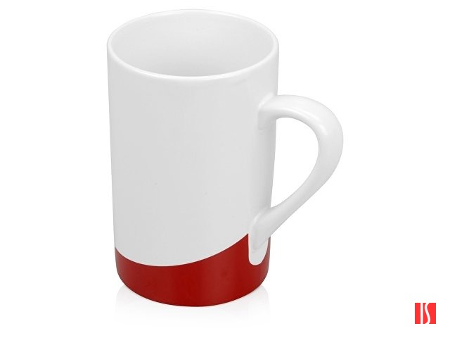 Кружка «Мерсер» 320мл, белый/красный