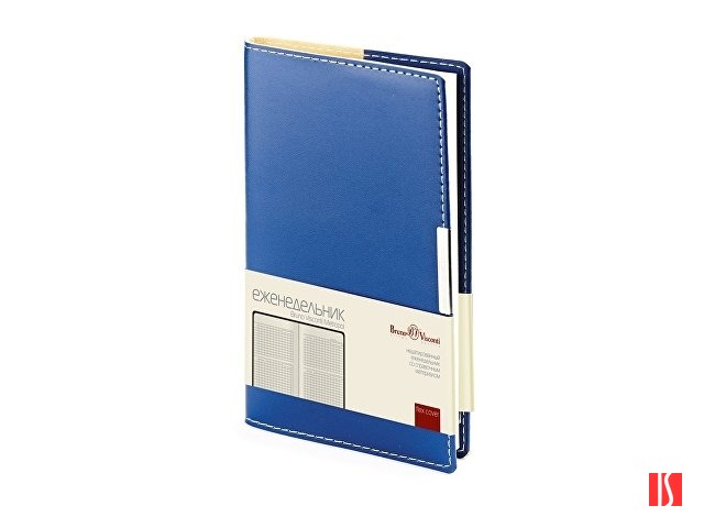 Еженедельник недатированный А6 «Metropol», синий