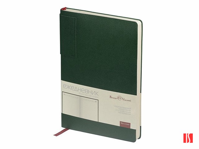 Ежедневник недатированный  А5 "LONDON" темно-зеленый