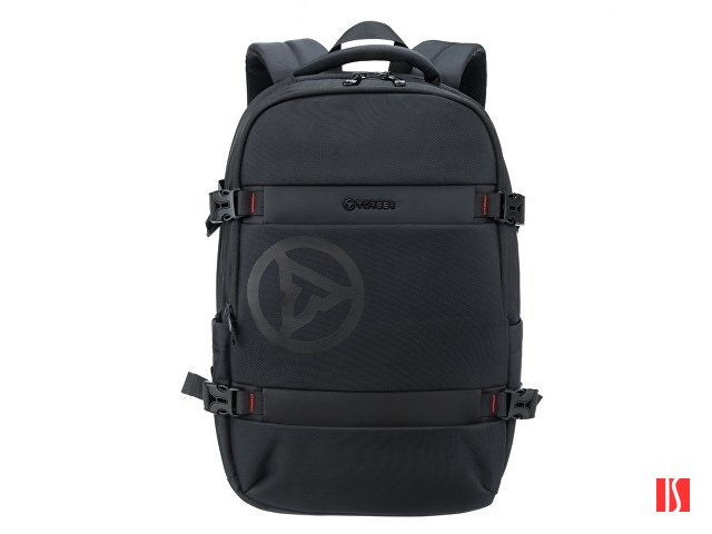 Рюкзак TORBER VOYAGE с отделением для ноутбука 18'', черный, полиэстер 900D, 34х16х47 см, 20 л
