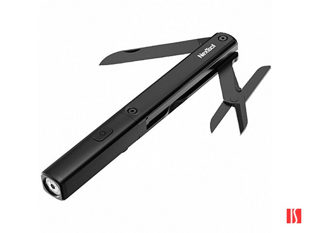 Мультитул-фонарь Nextool Pen Tool, аккумулятор, черный (NE20026)