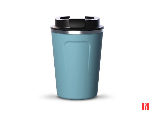 Термокружка CAFe COMPACT, 380 мл, голубой