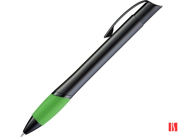 Ручка шариковая металлическая "OPERA M", зеленый/черный