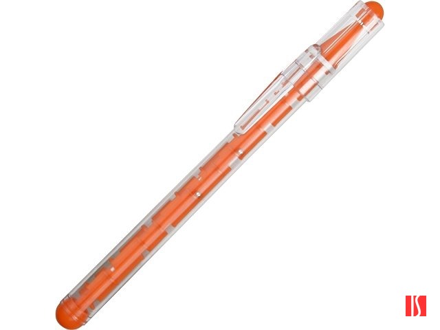 Ручка шариковая «Лабиринт», оранжевый