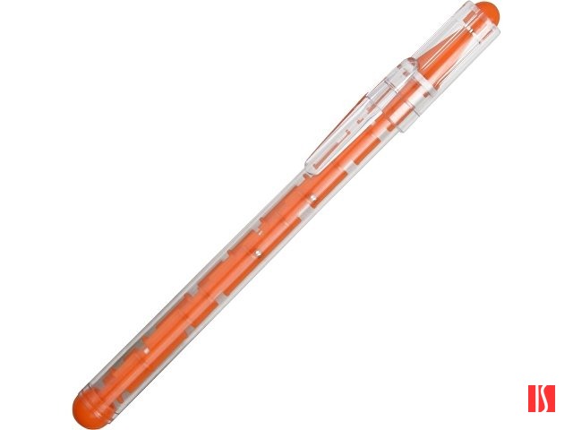 Ручка шариковая «Лабиринт», оранжевый