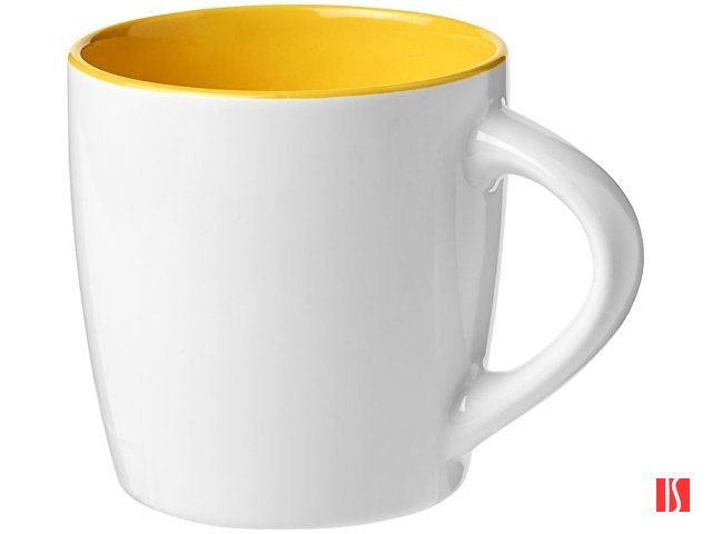 Керамическая чашка Aztec, белый/желтый