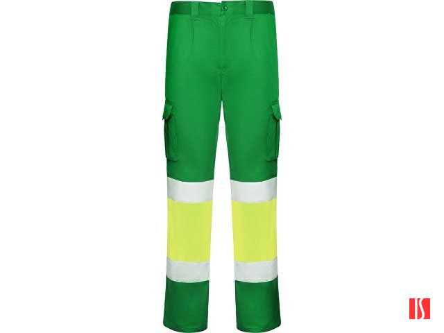 Брюки "Daily stretch HV", садовый зеленый/неоновый желтый