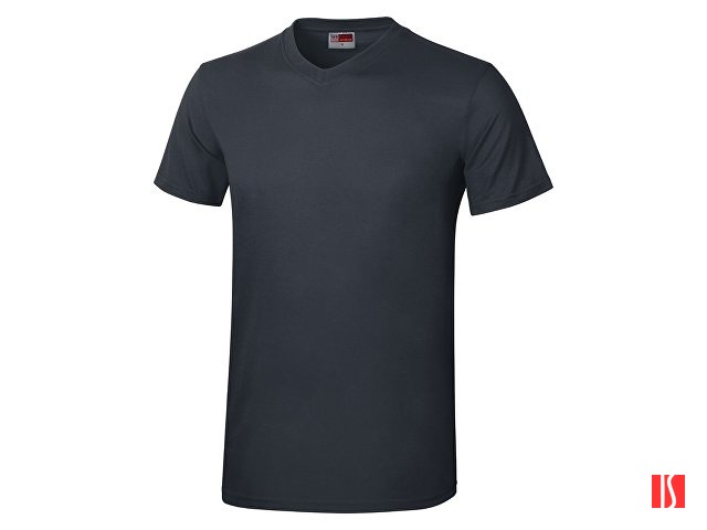 Футболка "Heavy Super Club" мужская с V-образным вырезом, темно-синий