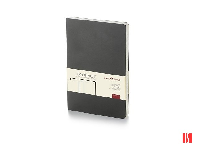 Блокнот А5 «Megapolis Flex» soft-touch, черный