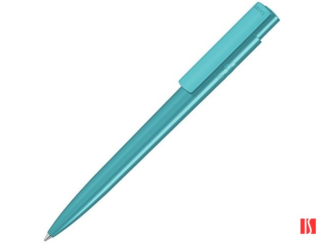 Шариковая ручка "rPET pen pro" из переработанного термопластика, бирюзовый