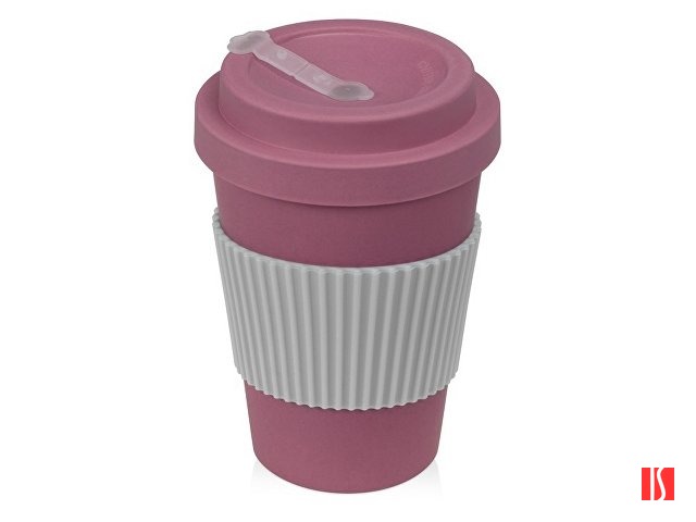 Купить Термокружка "Muffin" из натуральных волокон, пыльно-розовый Термокружка "Muffin" из натуральных волокон, пыльно-розовый