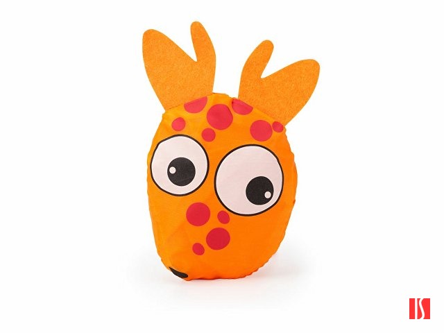 Детский складной рюкзак ELANIO, оранжевый (жираф)