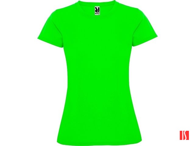 Футболка спортивная женская "Montecarlo", лаймовый