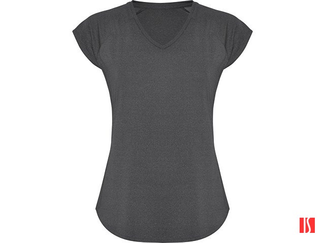 Футболка "Avus" женская, меланжевый эбеновый