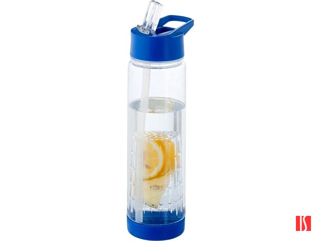 Бутылка "Tutti Frutti" с отделением для фруктов, синий