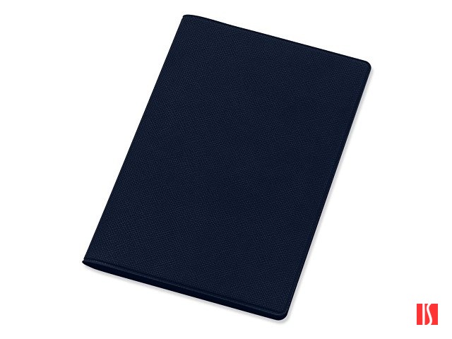 Классическая обложка для паспорта "Favor", темно-синяя