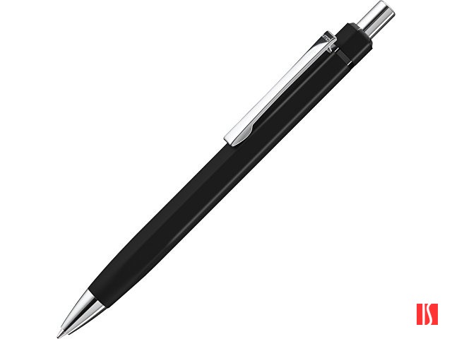 Ручка шариковая шестигранная UMA «Six», черный