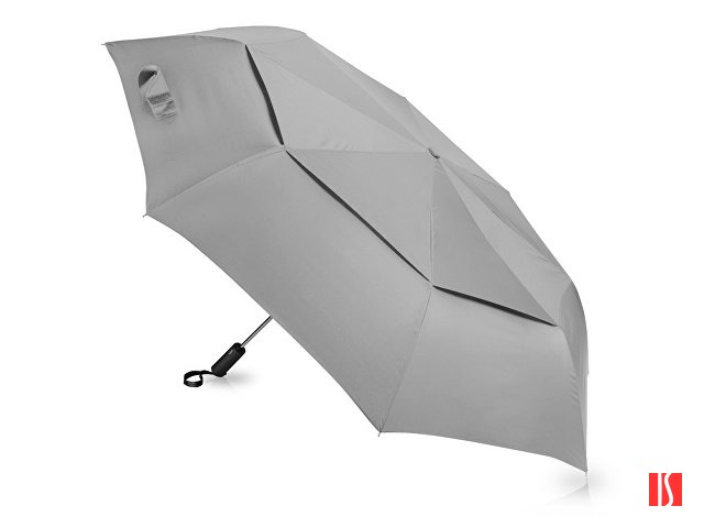 Зонт-автомат складной Canopy, серый (P)