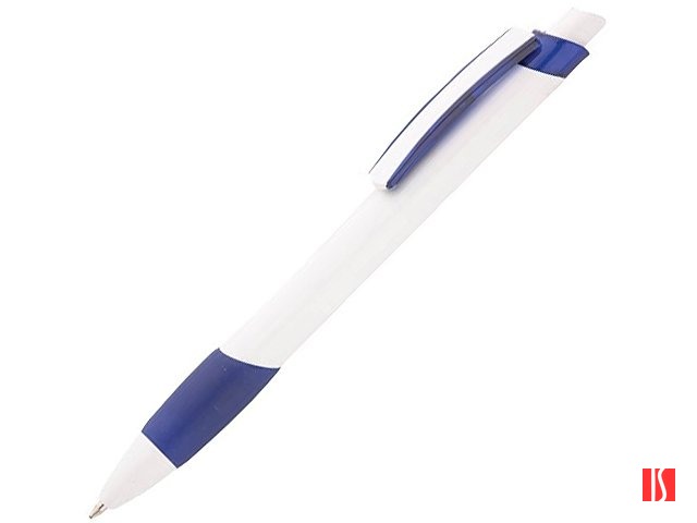 Ручка шариковая "Соната", белый/синий