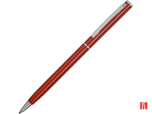 Ручка металлическая шариковая "Атриум", красный