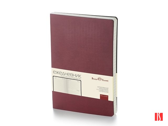 Ежедневник недатированный B5 "Megapolis Flex" (бордовый)