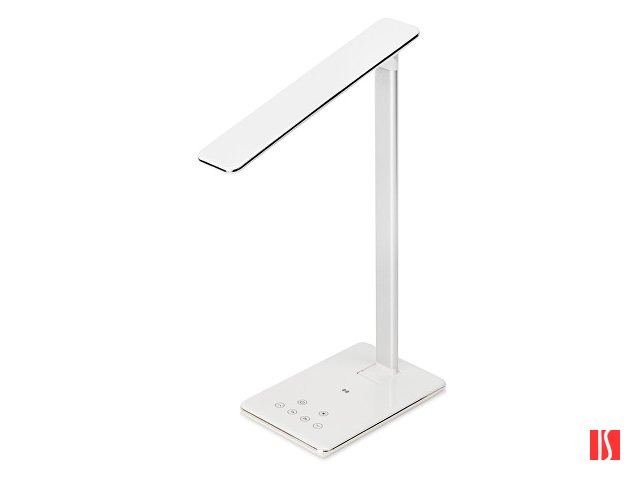 Настольная лампа с функцией беспроводной зарядки "Starline", белый