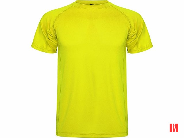 Спортивная футболка "Montecarlo" мужская, неоновый желтый
