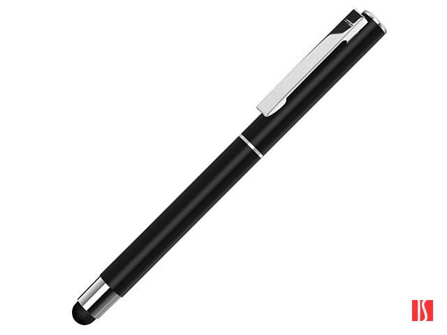 Ручка металлическая стилус-роллер «STRAIGHT SI R TOUCH», черный