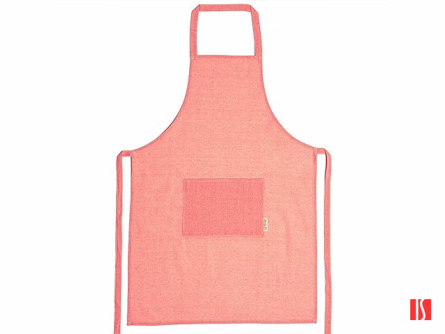 Фартук AROLA из переработанного хлопка, красный