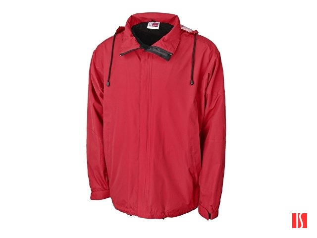 Куртка мужская с капюшоном "Wind", красный